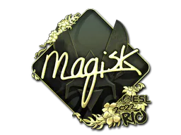 Sticker Magisk (Gold) | Rio 2022 - Preço e onde comprar no CS2
