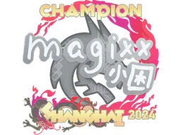 Sticker magixx (Champion) | Shanghai 2024 - Preço e onde comprar no CS2