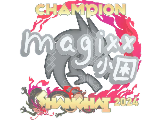 Sticker magixx (Champion) | Shanghai 2024 - Preço e onde comprar no CS2
