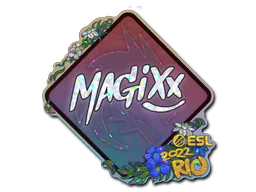 Sticker magixx (Glitter) | Rio 2022 - Preço e onde comprar no CS2