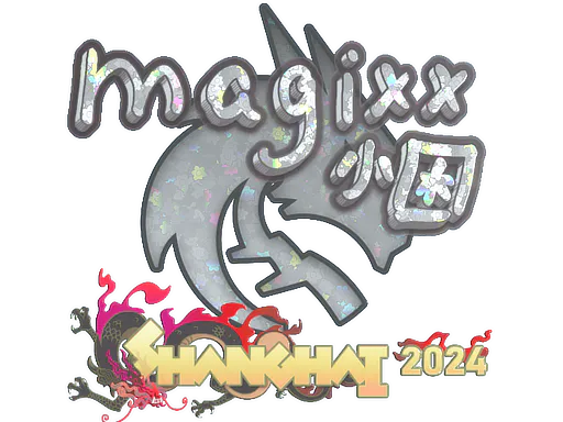 Sticker magixx (Glitter) | Shanghai 2024 - Preço e onde comprar no CS2