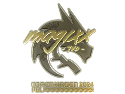 Sticker magixx (Gold) | Copenhagen 2024 - Preço e onde comprar no CS2