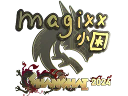 Sticker magixx (Gold) | Shanghai 2024 - Preço e onde comprar no CS2
