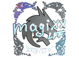 Sticker magixx (Holo) | Austin 2025 - Preço e onde comprar no CS2