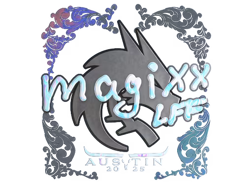 Sticker magixx (Holo) | Austin 2025 - Preço e onde comprar no CS2