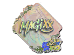 Sticker magixx (Holo) | Rio 2022 - Preço e onde comprar no CS2