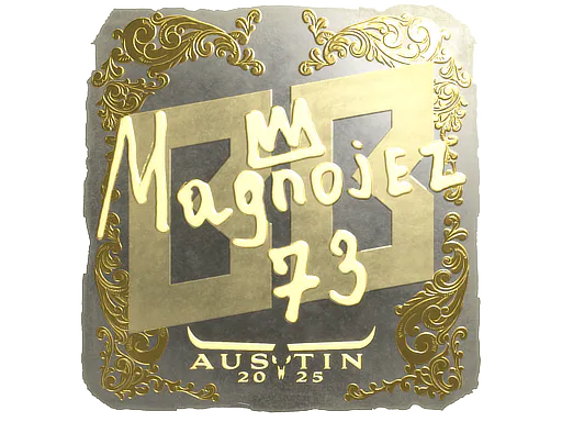 Sticker Magnojez (Gold) | Austin 2025 - Preço e onde comprar no CS2