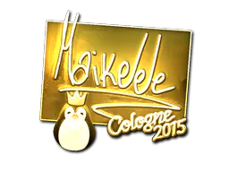 Sticker Maikelele (Gold) | Cologne 2015 - Preço e onde comprar no CS2