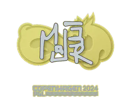 Sticker MAJ3R | Copenhagen 2024 - Preço e onde comprar no CS2