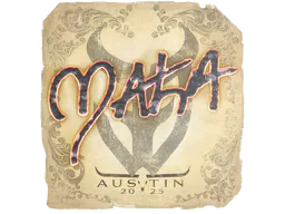 Sticker Maka | Austin 2025 - Preço e onde comprar no CS2