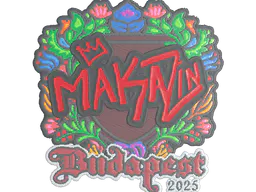 Sticker Maka (Embroidered) | Budapest 2025 - Preço e onde comprar no CS2