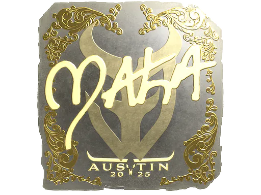 Sticker Maka (Gold) | Austin 2025 - Preço e onde comprar no CS2