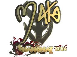 Sticker Maka (Gold) | Shanghai 2024 - Preço e onde comprar no CS2