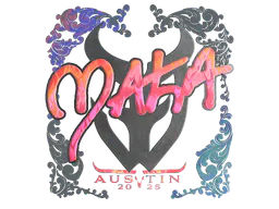 Sticker Maka (Holo) | Austin 2025 - Preço e onde comprar no CS2