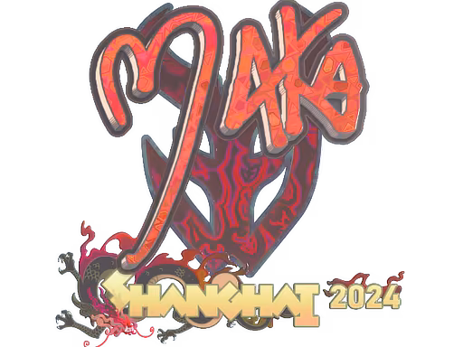 Sticker Maka (Holo) | Shanghai 2024 - Preço e onde comprar no CS2