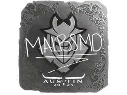 Sticker malbsMd (Foil) | Austin 2025 - Preço e onde comprar no CS2
