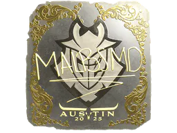Sticker malbsMd (Gold) | Austin 2025 - Preço e onde comprar no CS2