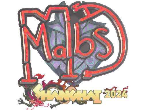 Sticker malbsMd (Holo) | Shanghai 2024 - Preço e onde comprar no CS2