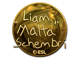 Sticker malta (Gold) | Katowice 2019 - Preço e onde comprar no CS2
