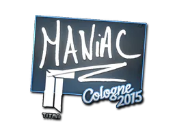 Sticker Maniac | Cologne 2015 - Preço e onde comprar no CS2