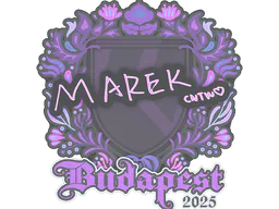 Sticker Marek | Budapest 2025 - Preço e onde comprar no CS2