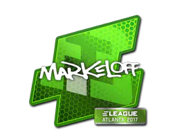 Sticker markeloff | Atlanta 2017 - Preço e onde comprar no CS2