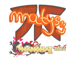 Sticker MATYS | Shanghai 2024 - Preço e onde comprar no CS2