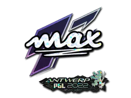 Sticker max (Glitter) | Antwerp 2022 - Preço e onde comprar no CS2