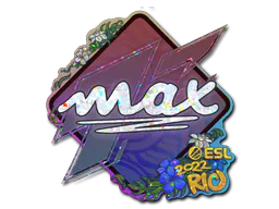 Sticker max (Glitter) | Rio 2022 - Preço e onde comprar no CS2