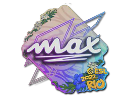 Sticker max | Rio 2022 - Preço e onde comprar no CS2