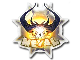 Sticker Metal - Preço e onde comprar no CS2