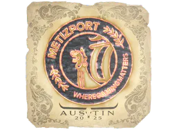 Sticker Metizport | Austin 2025 - Preço e onde comprar no CS2