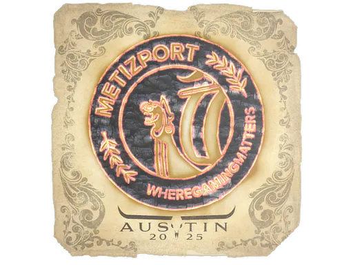 Sticker Metizport | Austin 2025 - Preço e onde comprar no CS2