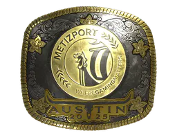 Sticker Metizport (Gold) | Austin 2025 - Preço e onde comprar no CS2