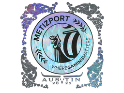 Sticker Metizport (Holo) | Austin 2025 - Preço e onde comprar no CS2