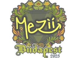 Sticker mezii | Budapest 2025 - Preço e onde comprar no CS2