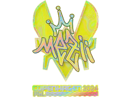 Sticker mezii (Holo) | Copenhagen 2024 - Preço e onde comprar no CS2