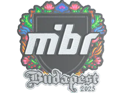 Sticker MIBR (Embroidered) | Budapest 2025 - Preço e onde comprar no CS2