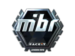 Sticker MIBR (Foil) | London 2018 - Preço e onde comprar no CS2
