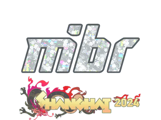 Sticker MIBR (Glitter) | Shanghai 2024 - Preço e onde comprar no CS2