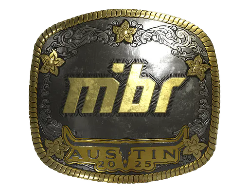 Sticker MIBR (Gold) | Austin 2025 - Preço e onde comprar no CS2