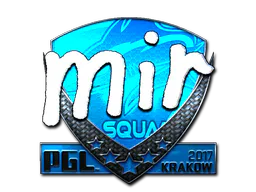 Sticker mir (Foil) | Krakow 2017 - Preço e onde comprar no CS2