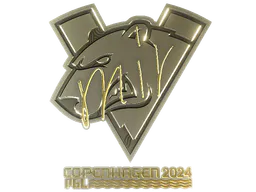Sticker mir (Gold) | Copenhagen 2024 - Preço e onde comprar no CS2