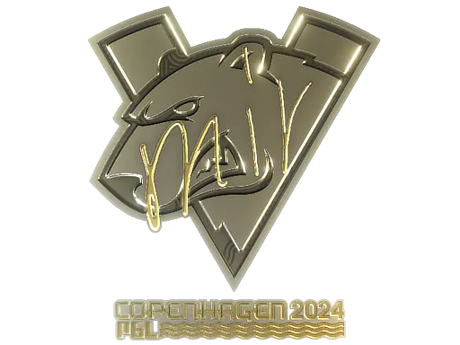 Sticker mir (Gold) | Copenhagen 2024 - Preço e onde comprar no CS2