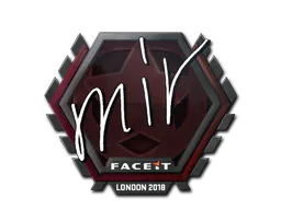 Sticker mir | London 2018 - Preço e onde comprar no CS2