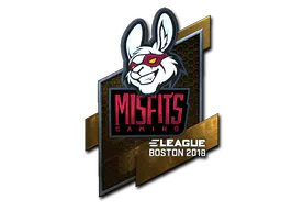 Sticker Misfits Gaming (Foil) | Boston 2018 - Preço e onde comprar no CS2