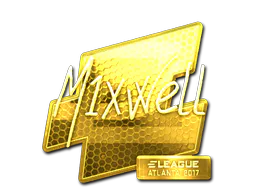 Sticker mixwell (Gold) | Atlanta 2017 - Preço e onde comprar no CS2