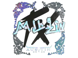 Sticker mlhzin (Holo) | Austin 2025 - Preço e onde comprar no CS2