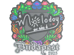Sticker molodoy (Embroidered) | Budapest 2025 - Preço e onde comprar no CS2