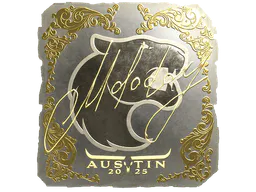 Sticker molodoy (Gold) | Austin 2025 - Preço e onde comprar no CS2
